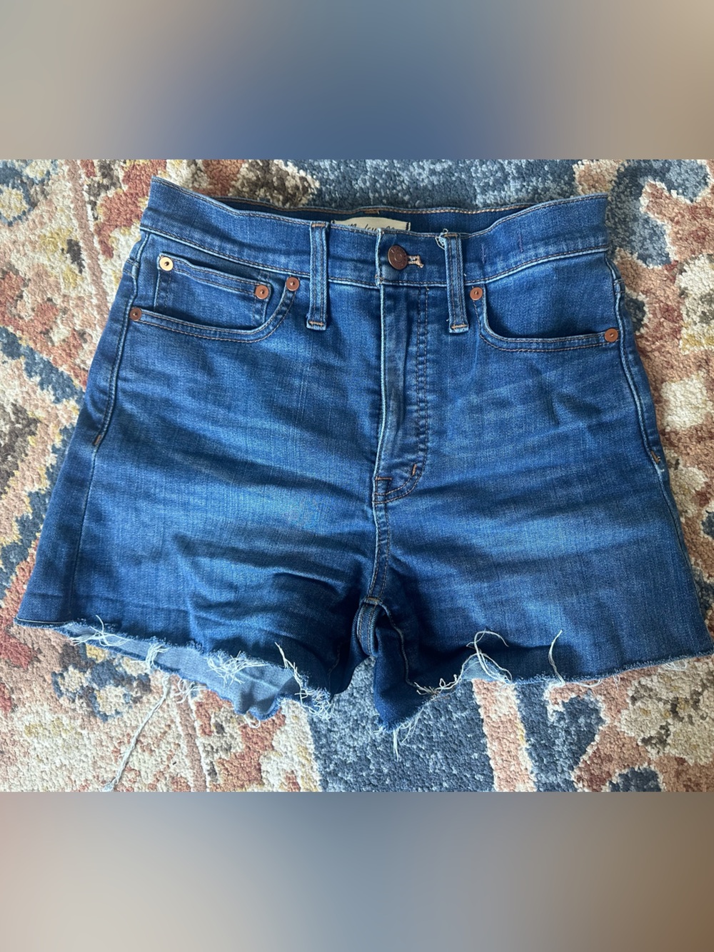 Madewell High-Rise Denim Cutoff Shorts